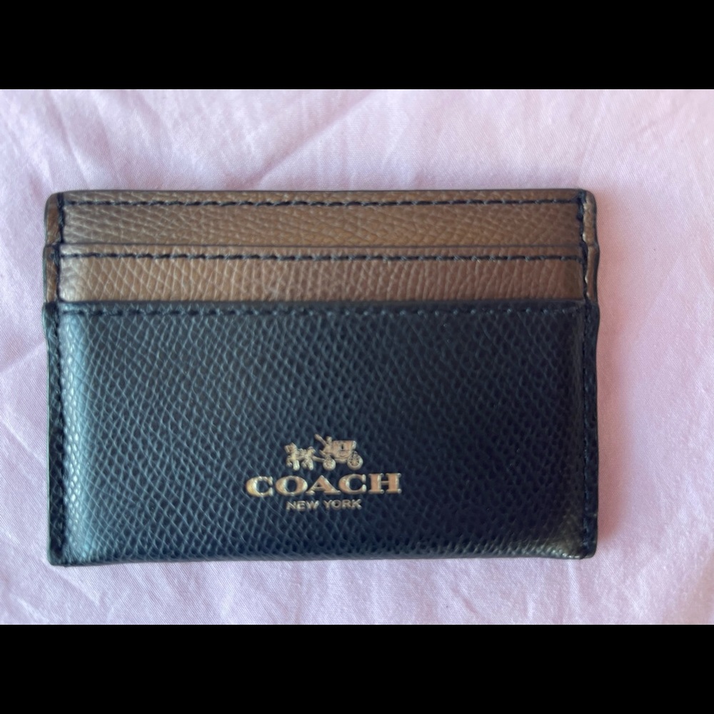 Coach card holder